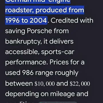 2001 Porsche Boxster