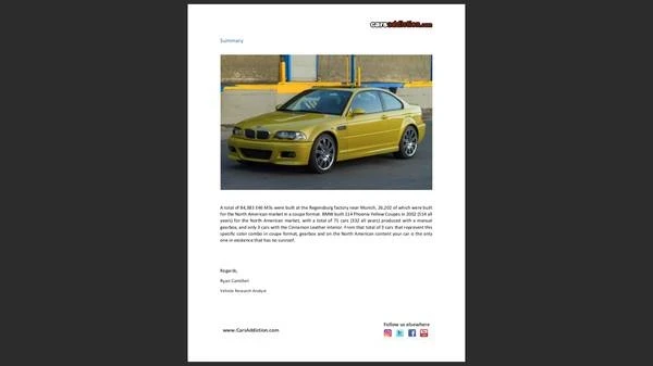 2002 BMW E46 M3 - Image 2 of 17