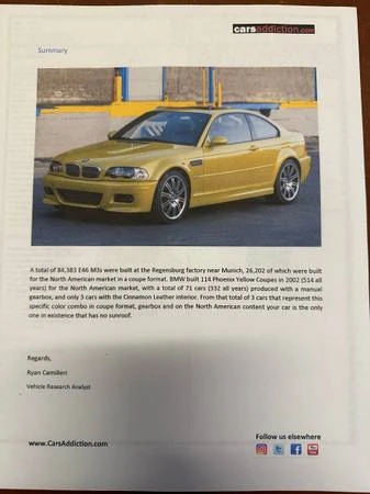 2002 BMW E46 M3 - Image 16 of 18