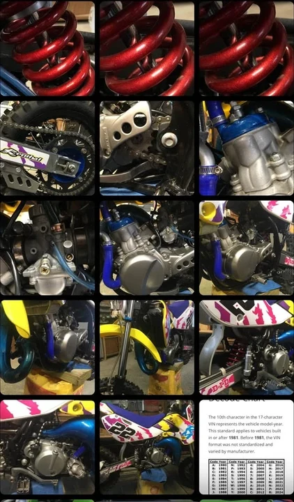 2003 Suzuki TM & RM - Image 4 of 8