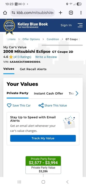 2008 Mitsubishi Eclipse 4th Gen - Image 5 of 5