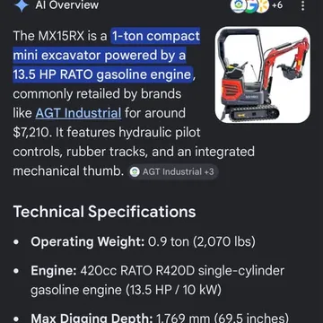 Mini Classic Mini 1 Ton Mini Excavator