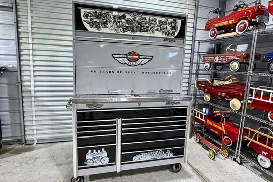 Harley-Davidson 100th Anniversary Tool Trolley by Snap-on