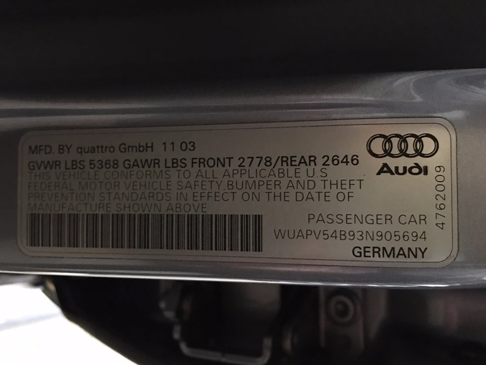 2003 Audi C5 RS6 - Image 31 of 31