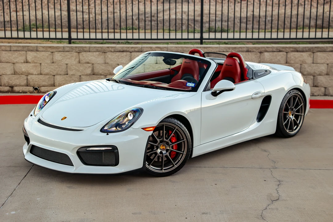 2016 Porsche 981 Boxster Spyder - Image 3 of 31
