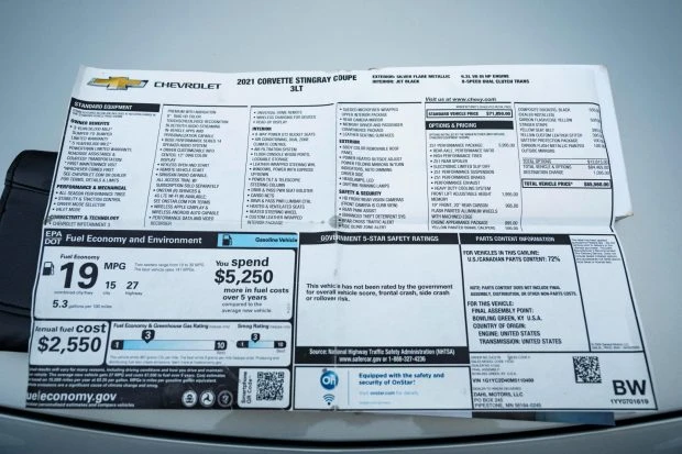2021 Chevrolet Corvette C8 - Image 8 of 8