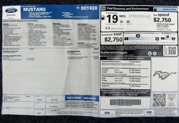 2015 Ford S550 Mustang - Image 9 of 9