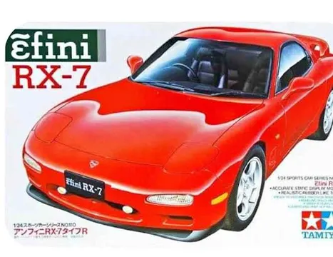 Tamiya 1/24 RX-7 Model Kits