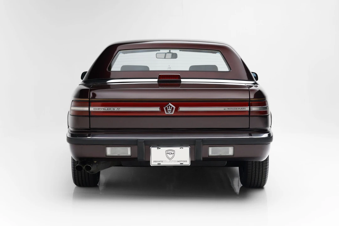 1989 Chrysler TC by Maserati - Image 5 of 31