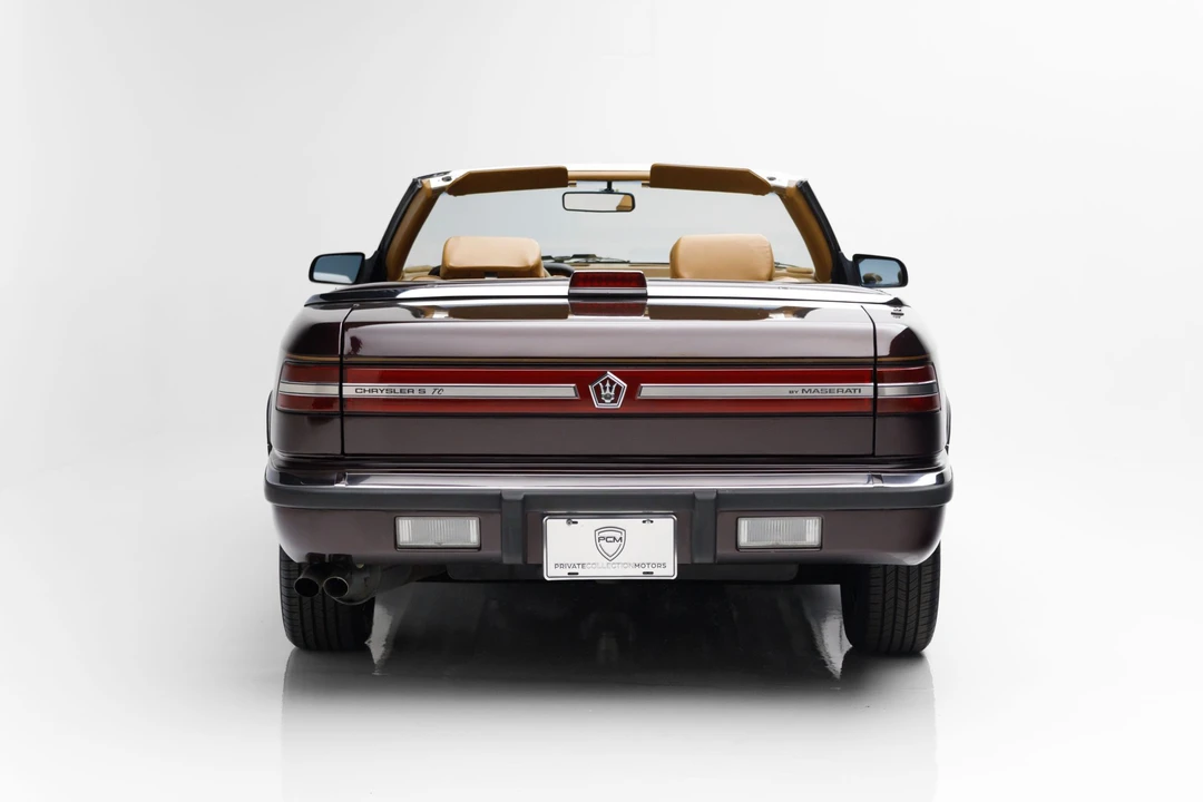 1989 Chrysler TC by Maserati - Image 14 of 31