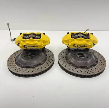 Subaru BRZ 86 FR-S Front 4 Piston GT Brembo Big Brake Kit 345mm Yellow
