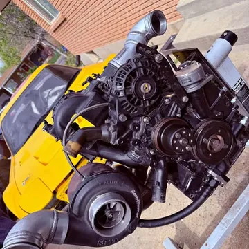 Mazda RX-7 13B NA S4 Turbo Engine Setup