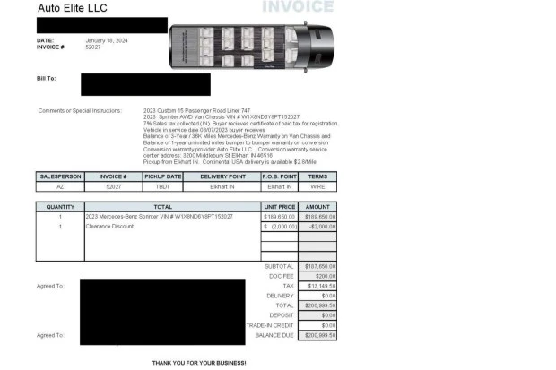 2023 Mercedes-Benz VS30 Sprinter - Image 9 of 9
