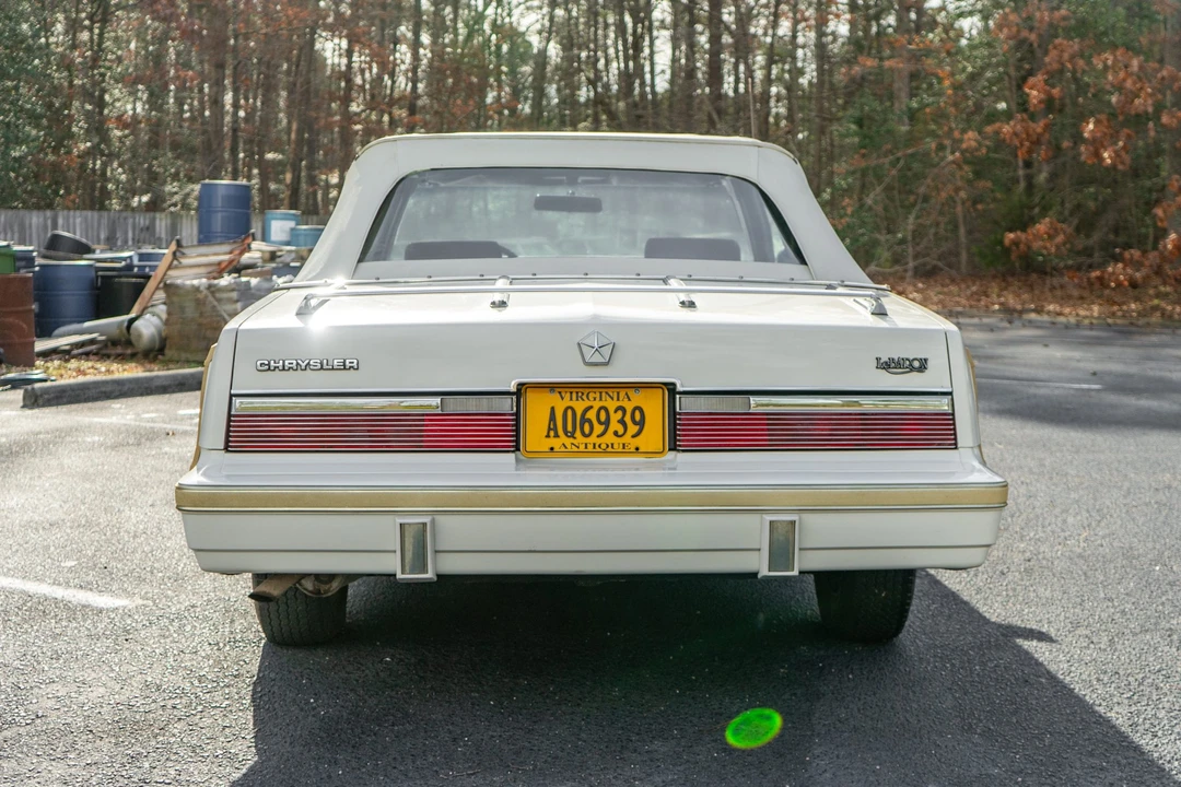 1983 Chrysler LeBaron - Image 5 of 31