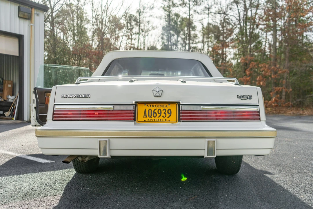 1983 Chrysler LeBaron - Image 6 of 31