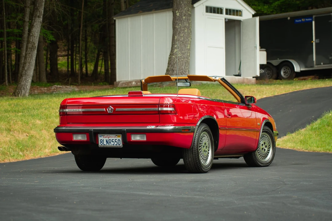 1990 Chrysler TC by Maserati - Image 10 of 31