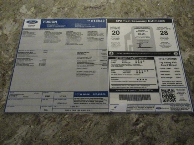 2012 Ford Fusion 1st Gen - Image 8 of 8