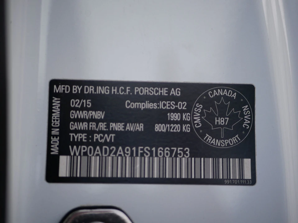 2015 Porsche 991 Turbo - Image 15 of 15