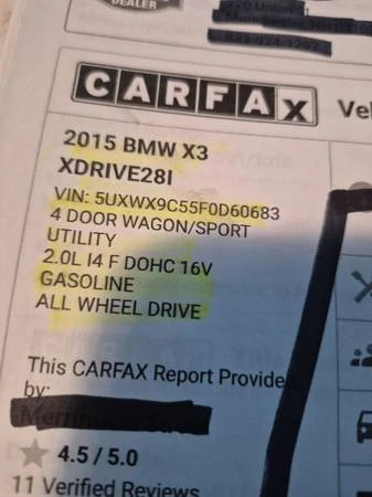 2015 BMW F25 X3 - Image 21 of 21