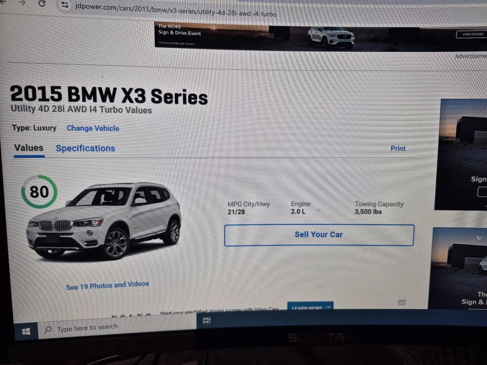 2015 BMW F25 X3 - Image 16 of 23