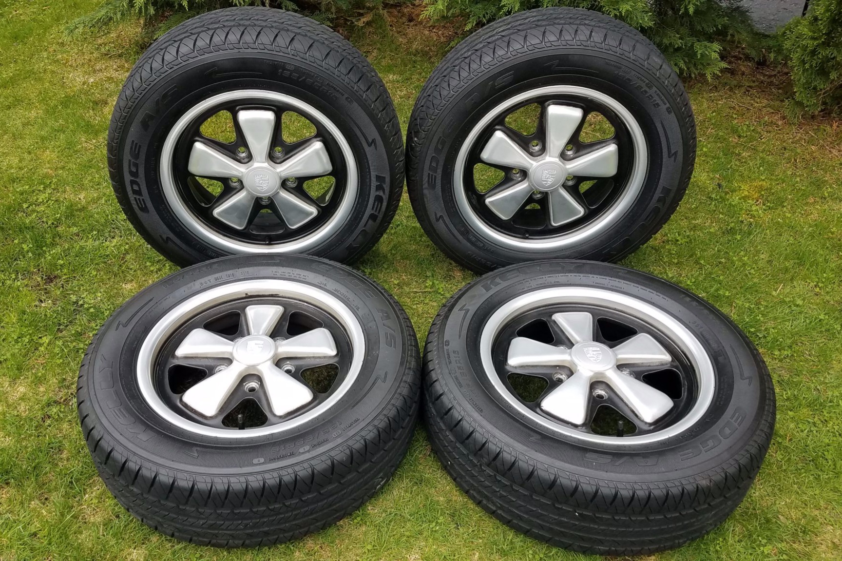 1972 15×6′′ Fuchs Wheels for Porsche 911