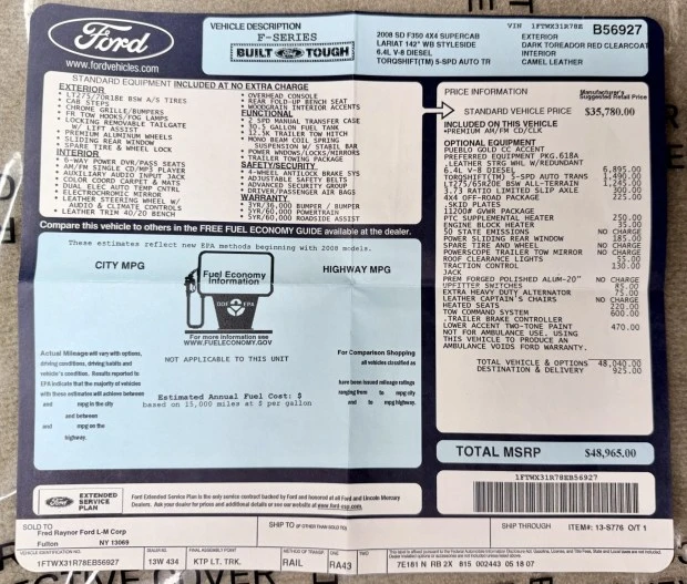 2008 Ford Super Duty 2nd Gen - Image 8 of 8