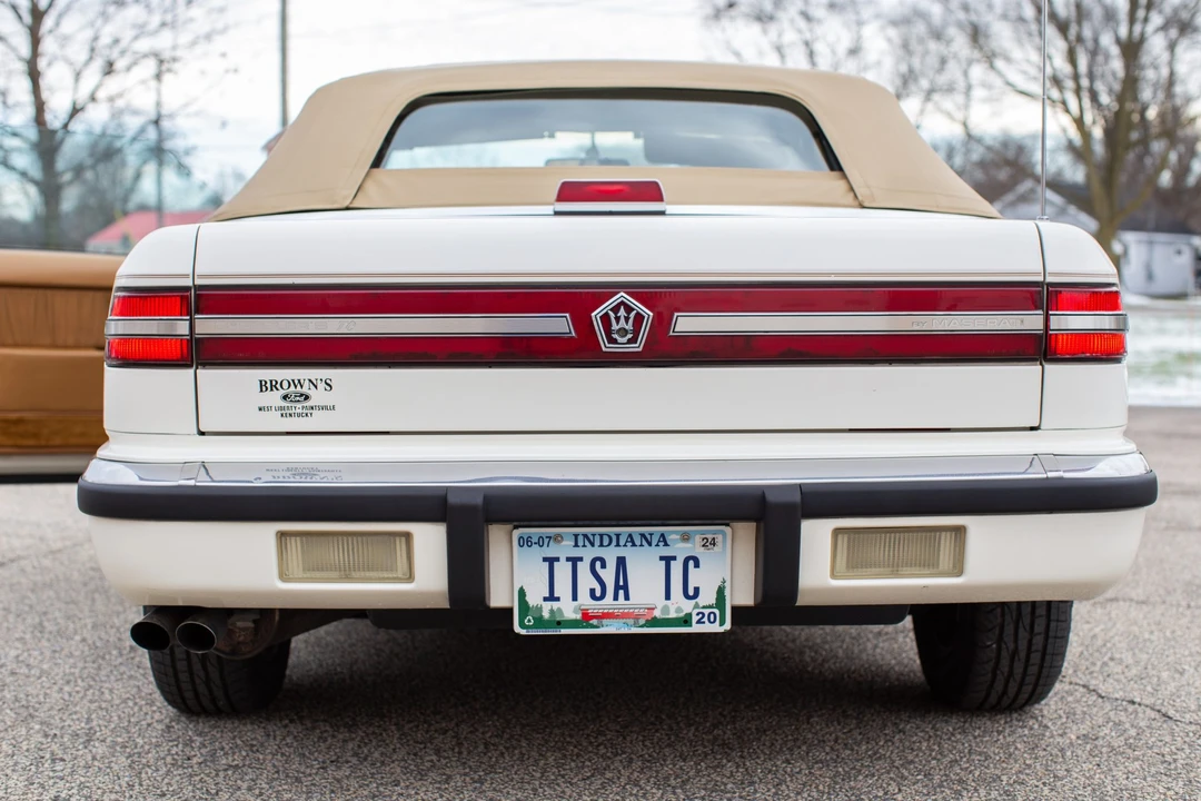 1990 Chrysler TC by Maserati - Image 9 of 31