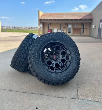 Parts & Memorabilia AGP Pro22 TRD Style 18 Inch Wheels With M/T Tires For Toyota Tundra Sequoia