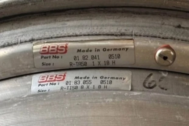 Parts & Memorabilia BBS Wheels - Image 3 of 4