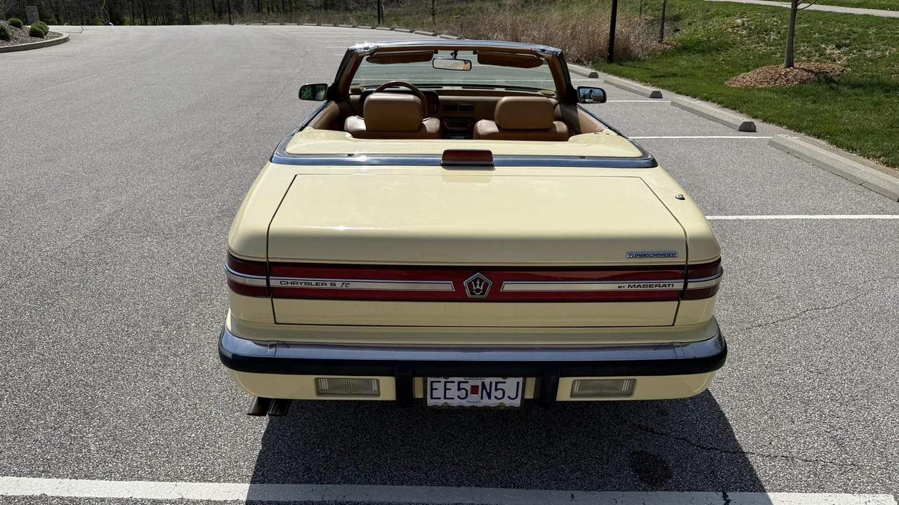 1989 Chrysler TC by Maserati - Image 6 of 31