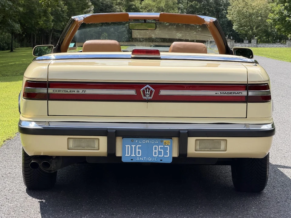 1989 Chrysler TC by Maserati - Image 10 of 31