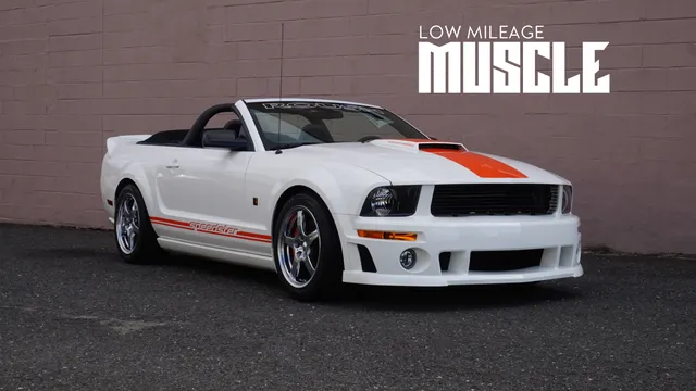 2008 Ford Mustang Roush Speedster Stage 3