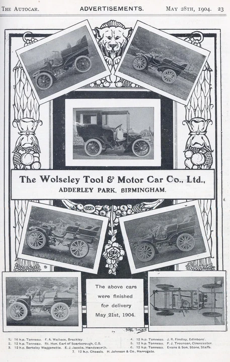 1904 Wolseley - Image 9 of 9