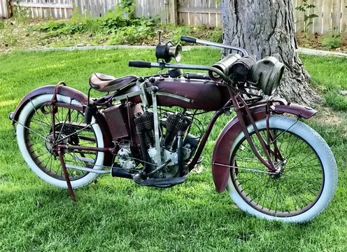 1917 Indian Powerplus Board Track Racer