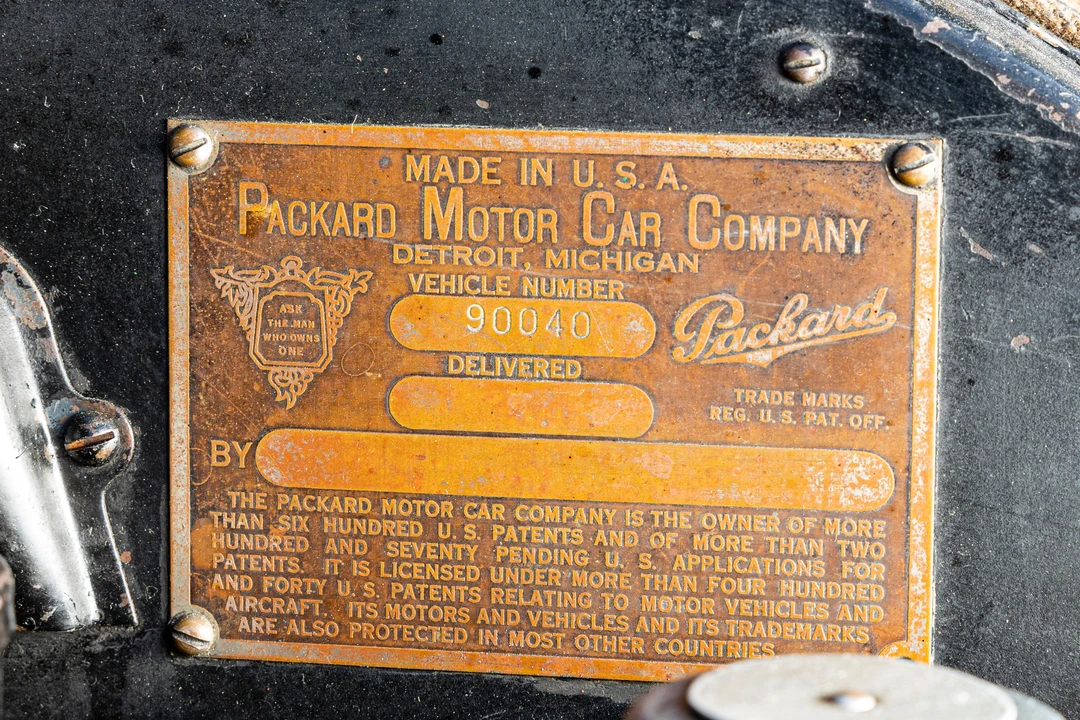 1926 Packard Eight - Image 13 of 27