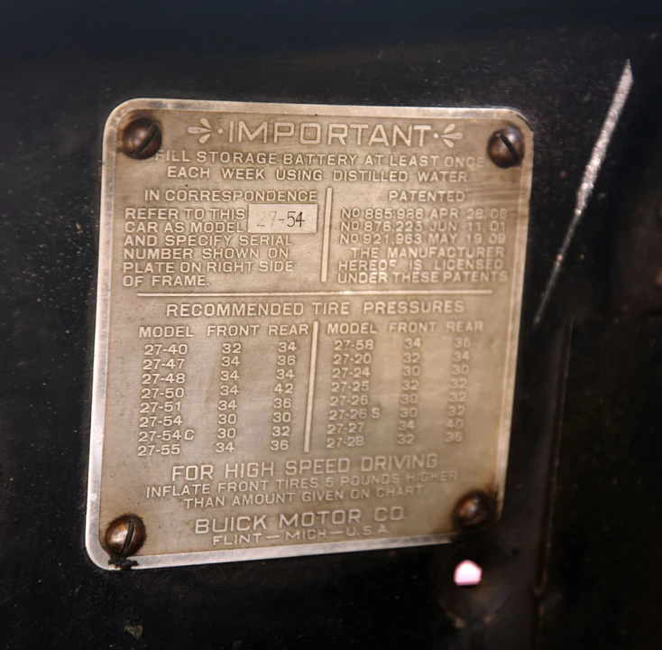 1927 Buick Standard Six & Master Six - Image 9 of 21