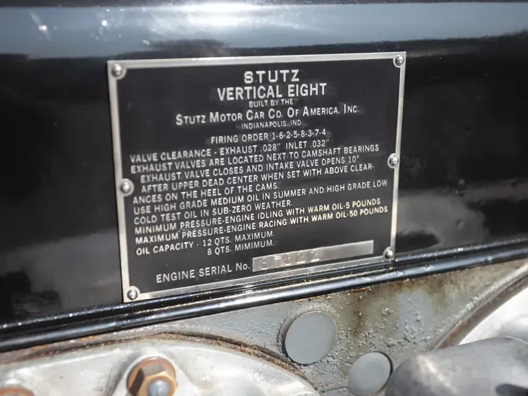 1927 Stutz Vertical Eight - Image 14 of 19