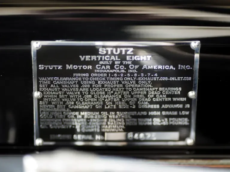 1927 Stutz Vertical Eight - Image 18 of 19