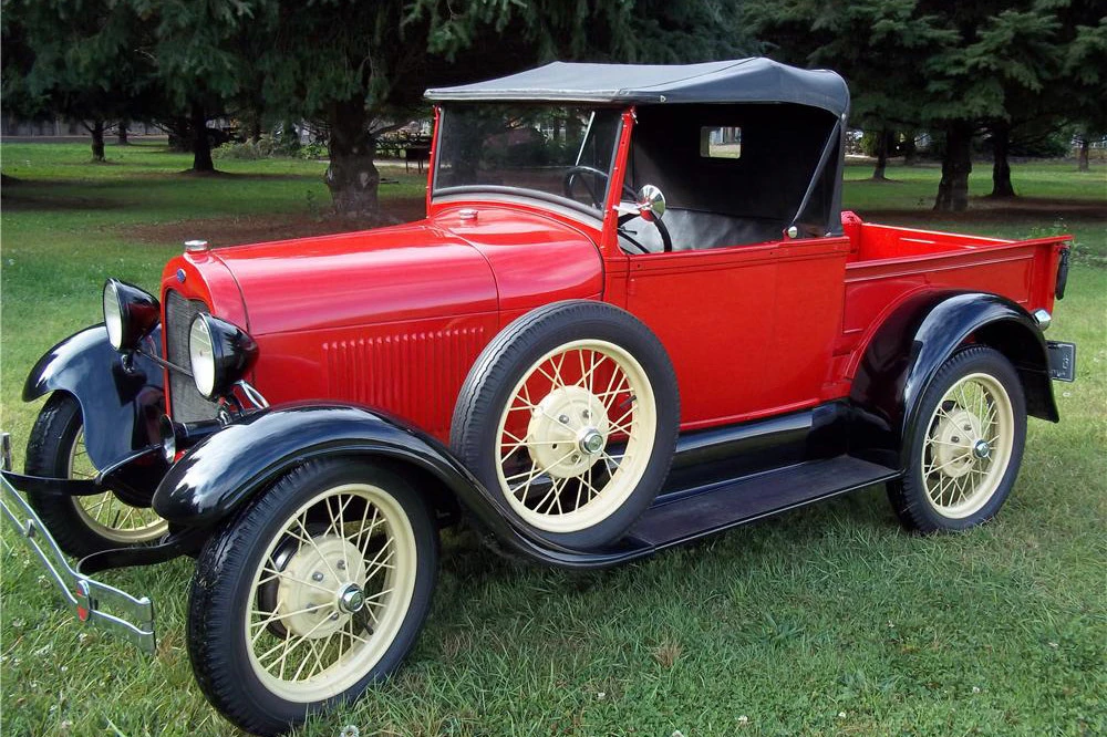 1928 Ford Model A Pickup & Model AA - Image 4 of 4