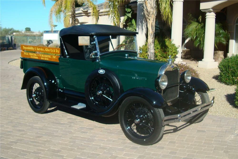 1928 Ford Model A Pickup & Model AA - Image 2 of 5