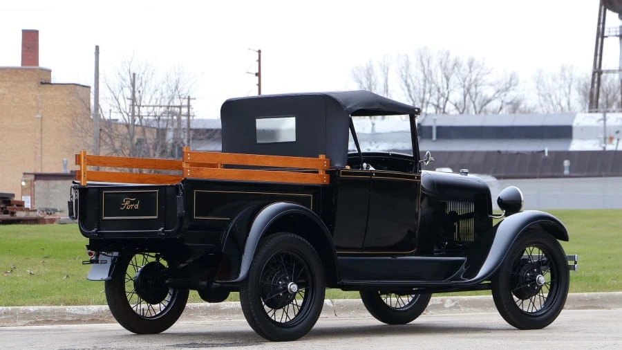 1928 Ford Model A Pickup & Model AA - Image 3 of 12