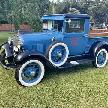 1928 Ford Model A Closed Cab Truck