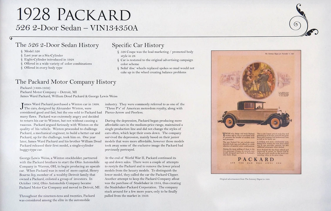 1928 Packard Six & One-Ten & 115 - Image 2 of 9