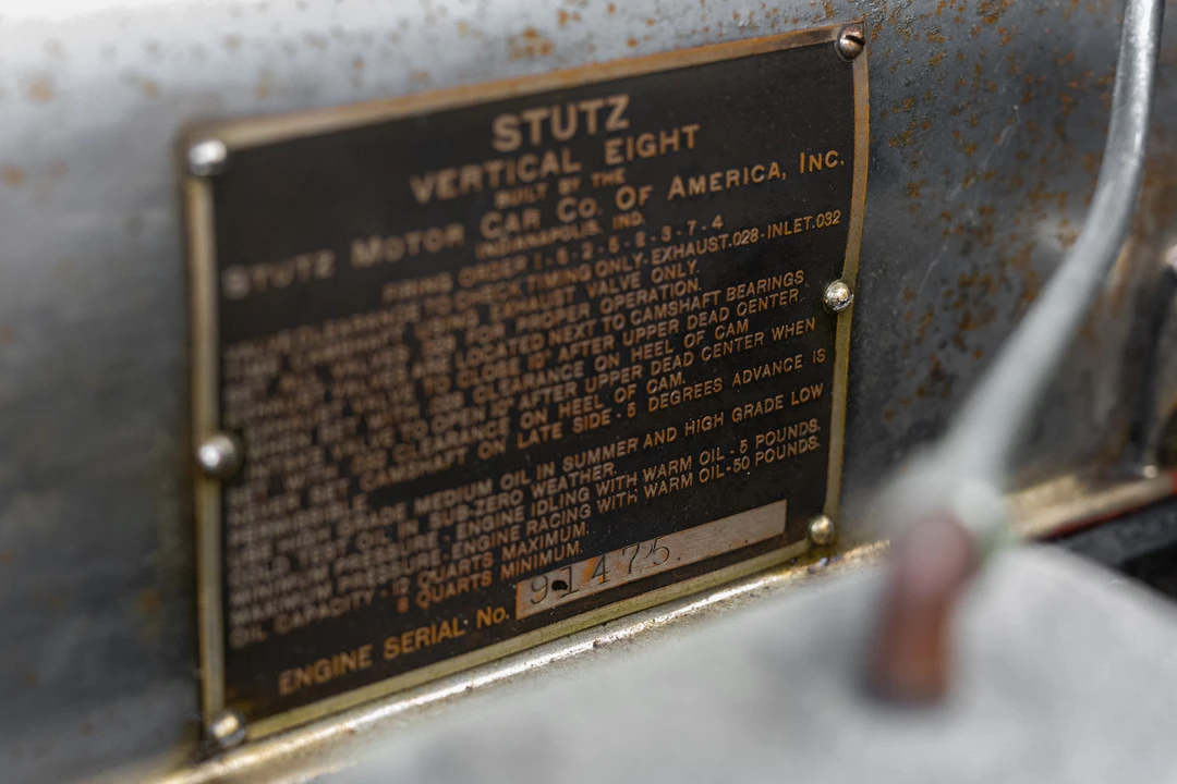 1928 Stutz Vertical Eight - Image 9 of 30