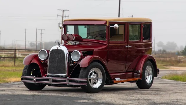 1928 Whippet Sedan Street Rod