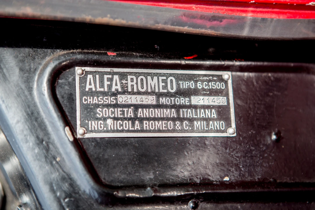 1929 Alfa Romeo 6C 1500 - Image 10 of 31