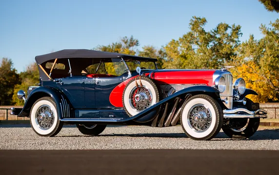 1929 Duesenberg Model J Dual Cowl Phaeton