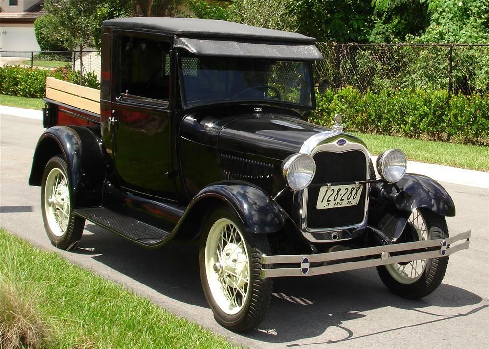 1929 Ford Model A Pickup & Model AA - Image 2 of 5