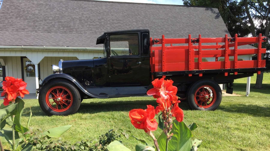1929 Ford Model A Pickup & Model AA - Image 2 of 14