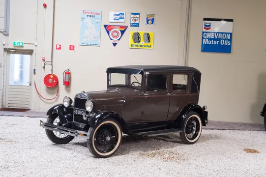 1929 Ford Model A Leather Back Sedan
